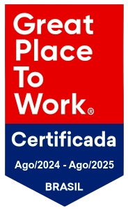 Selo de certificação Great Place To Work